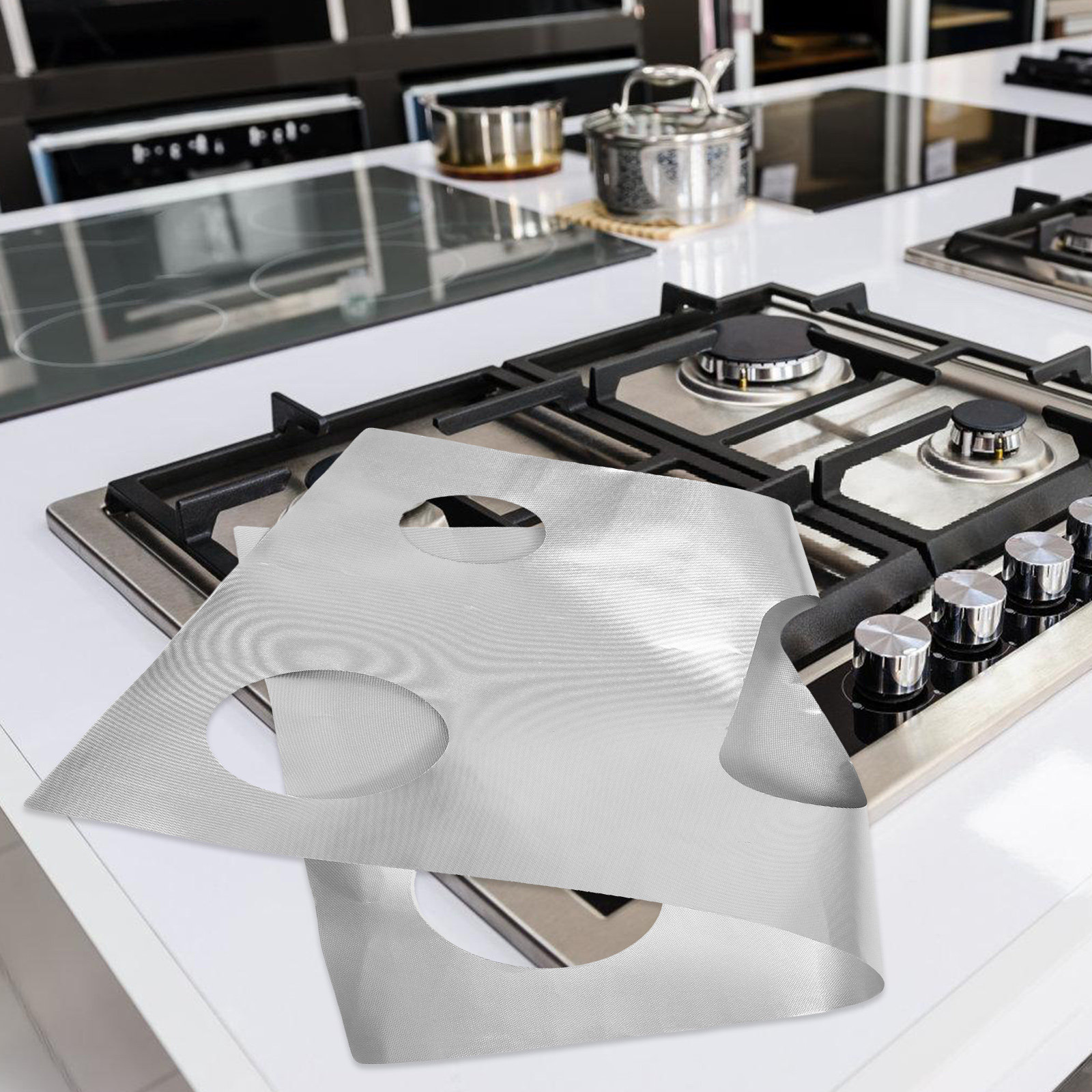 Outdoor Camping Kitchen - Heat Resistant Gas Stove Burner Cover