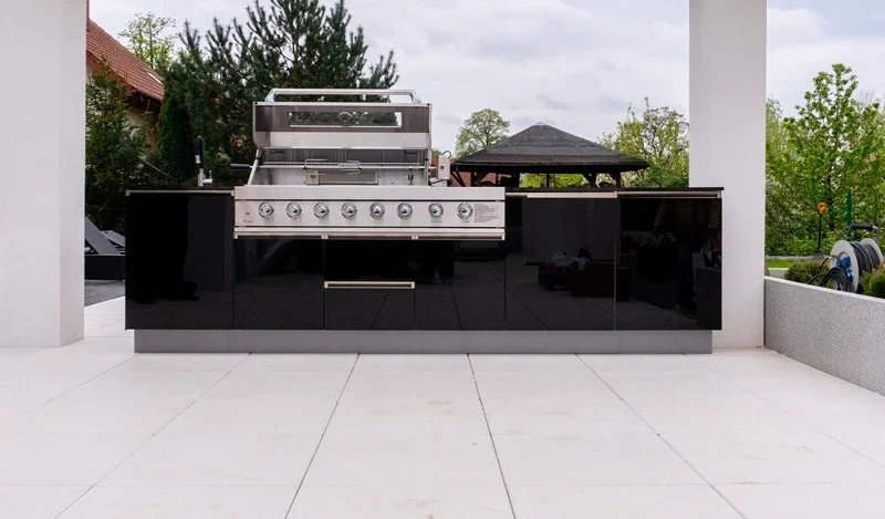 Outdoor Camping Kitchen Set - Modular Outdoor Kitchen Cabinet with Sink