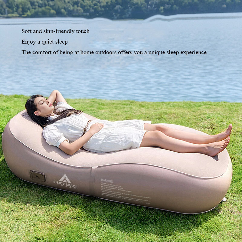 Automatic Inflatable Lazy Sofa - огляд і ціна Outdoor Camping Lounge Chairs