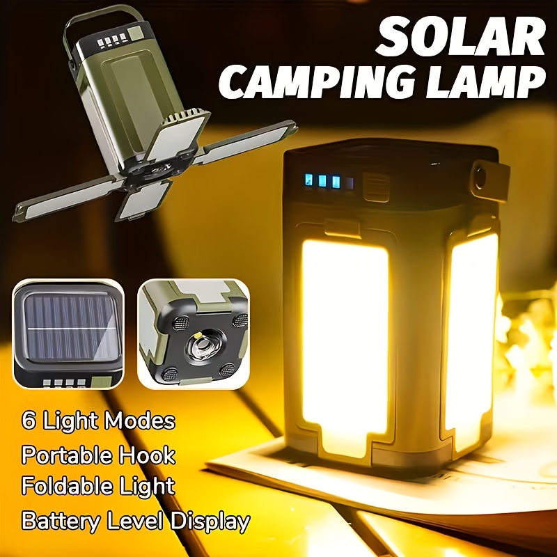 Solar Outdoor Portable Camping - огляд і ціна Outdoor Camping Lighting