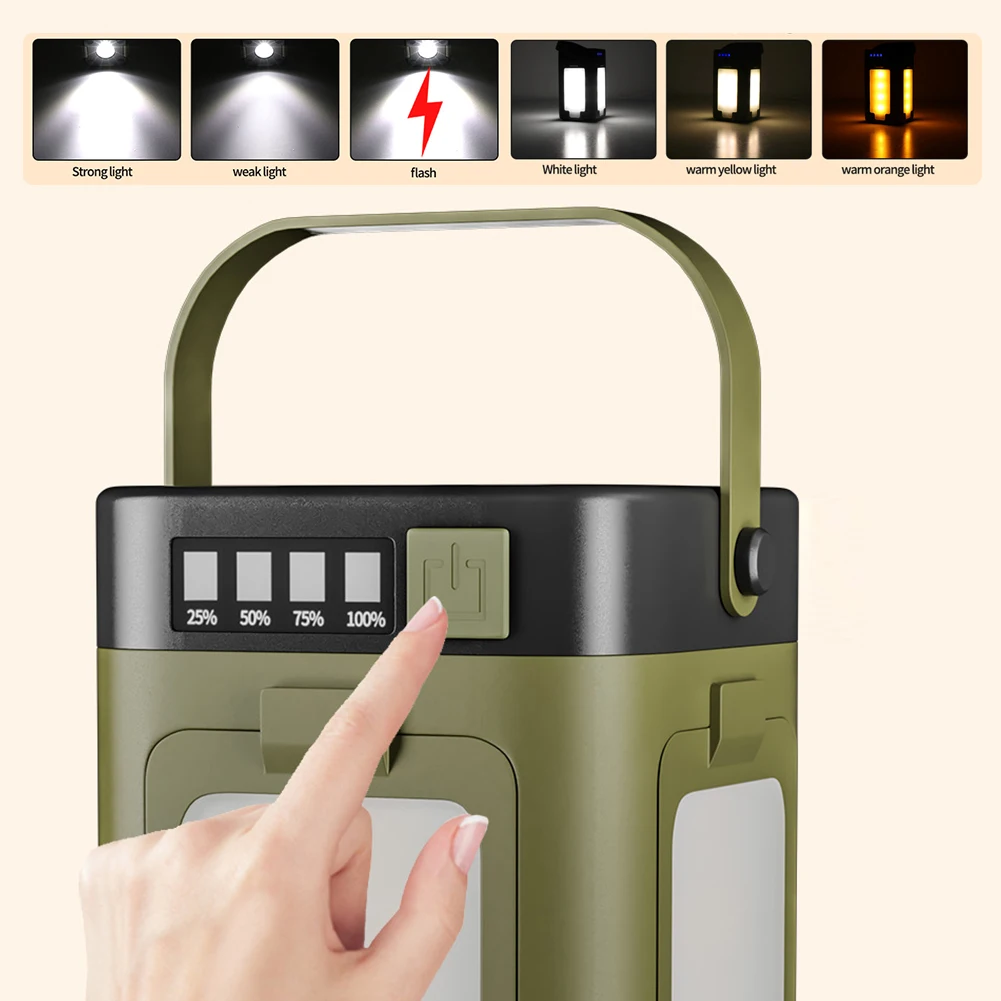 Solar Outdoor Portable Camping - огляд і ціна Outdoor Camping Lighting