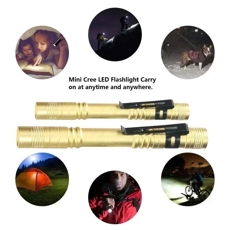 Mini Portable LED Pen Light wi - огляд і ціна Outdoor Camping Lighting