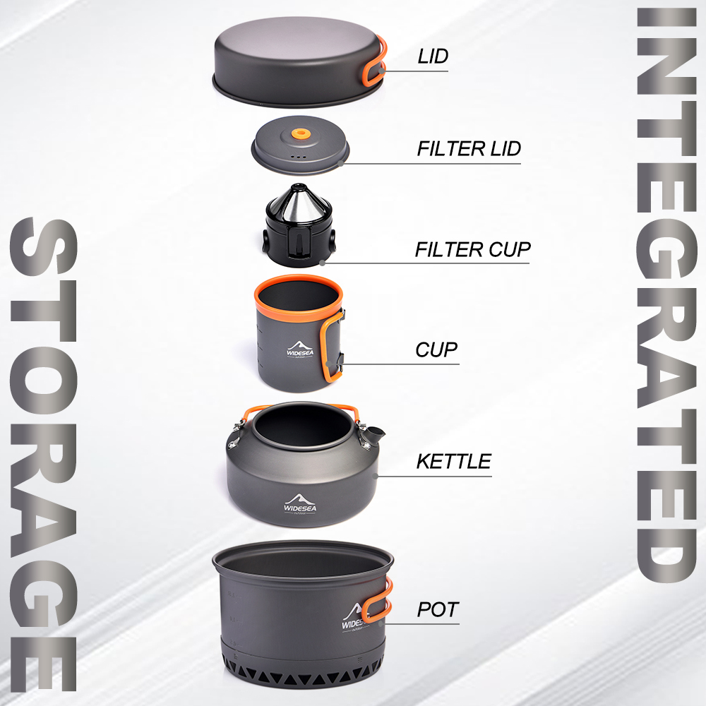 Camping Tableware Outdoor Cook - огляд і ціна Outdoor Camping Kitchen Set