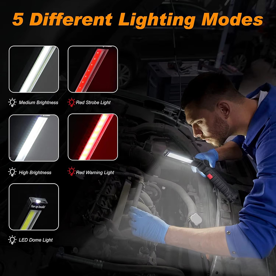 Portable LED Flashlight with M - огляд і ціна Outdoor Camping Lighting