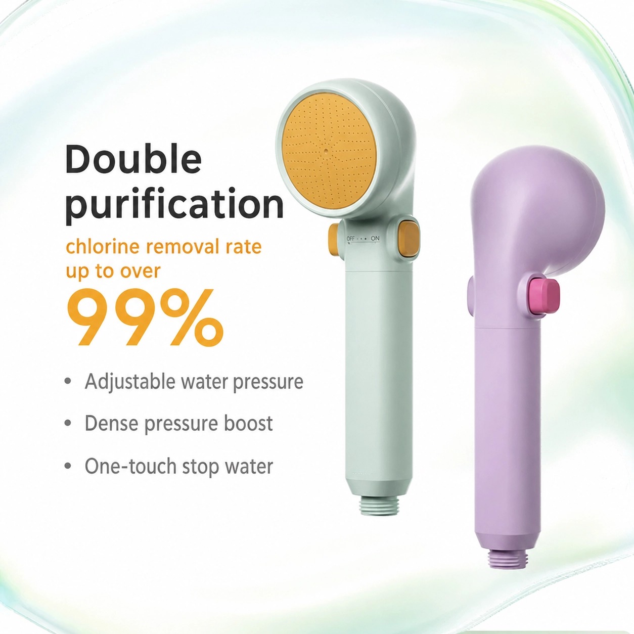 Portable Baby Filter Shower He - огляд і ціна Portable Water Filter