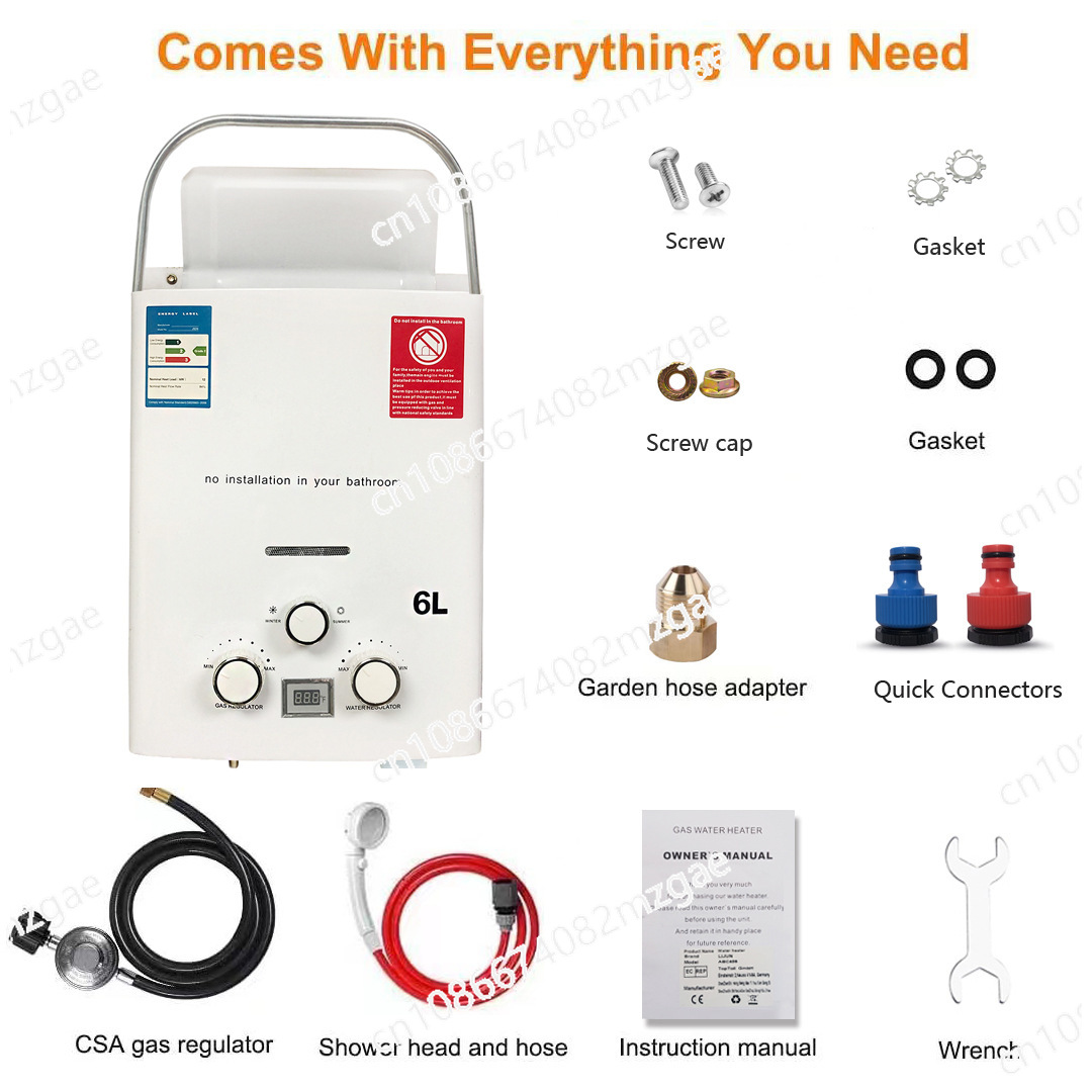 New Tankless Water Heater Outd - огляд і ціна Outdoor Camping Hot Water Heater