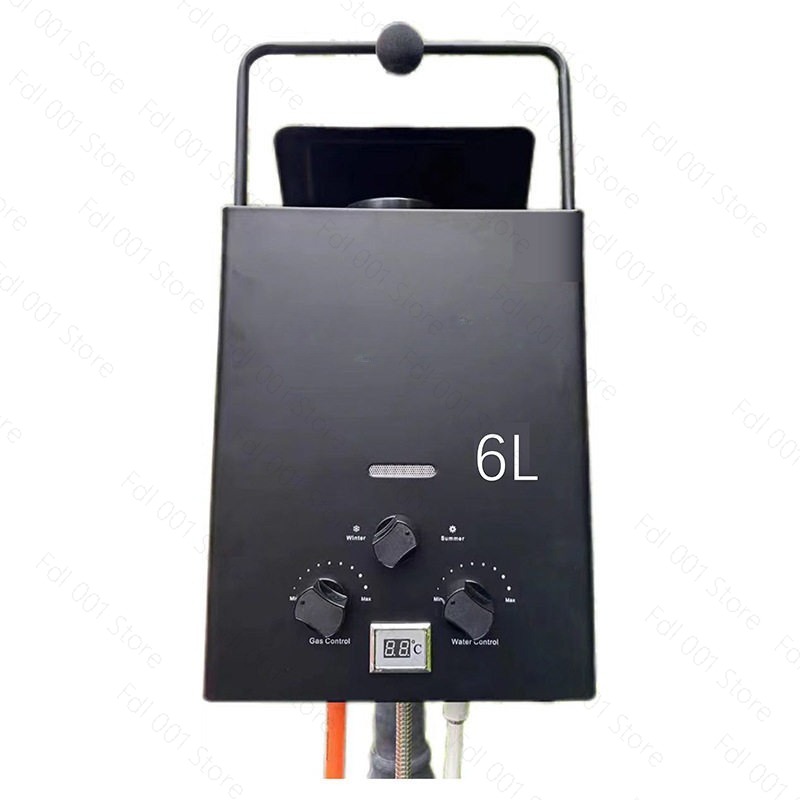 6L Portable Tankless Gas Water - огляд і ціна Outdoor Camping Hot Water Heater