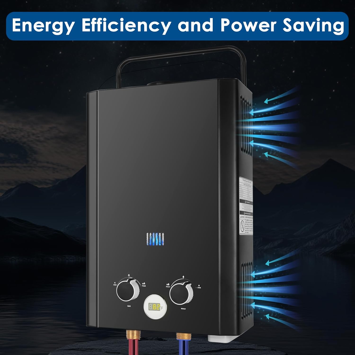 Tankless Water Heater Propane, - огляд і ціна Outdoor Camping Hot Water Heater