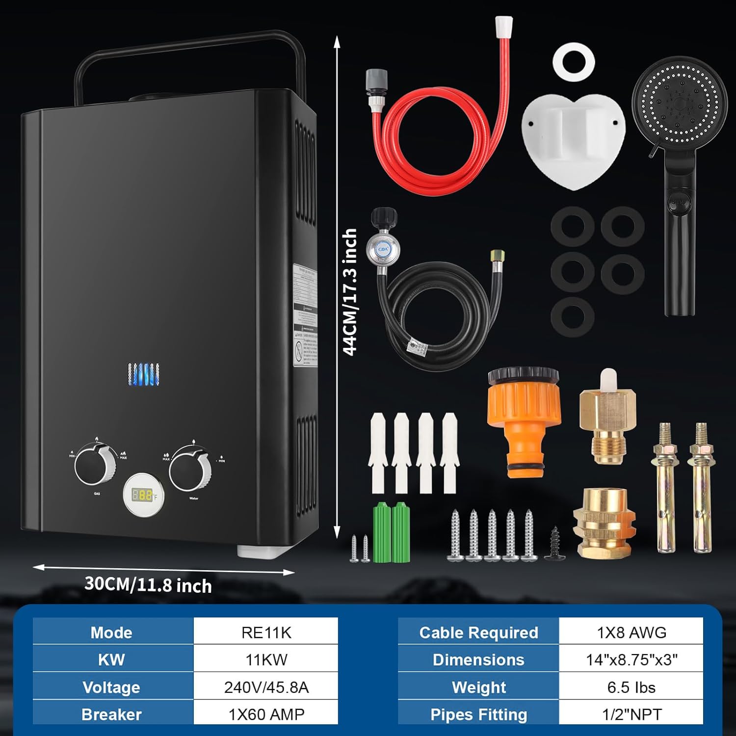 Tankless Water Heater Propane, - огляд і ціна Outdoor Camping Hot Water Heater