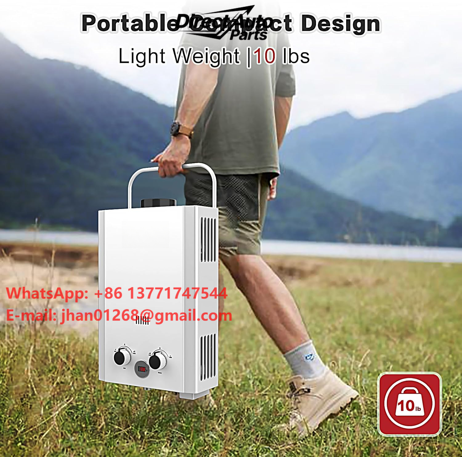 Propane Tankless Water Heater  - огляд і ціна Outdoor Camping Hot Water Heater