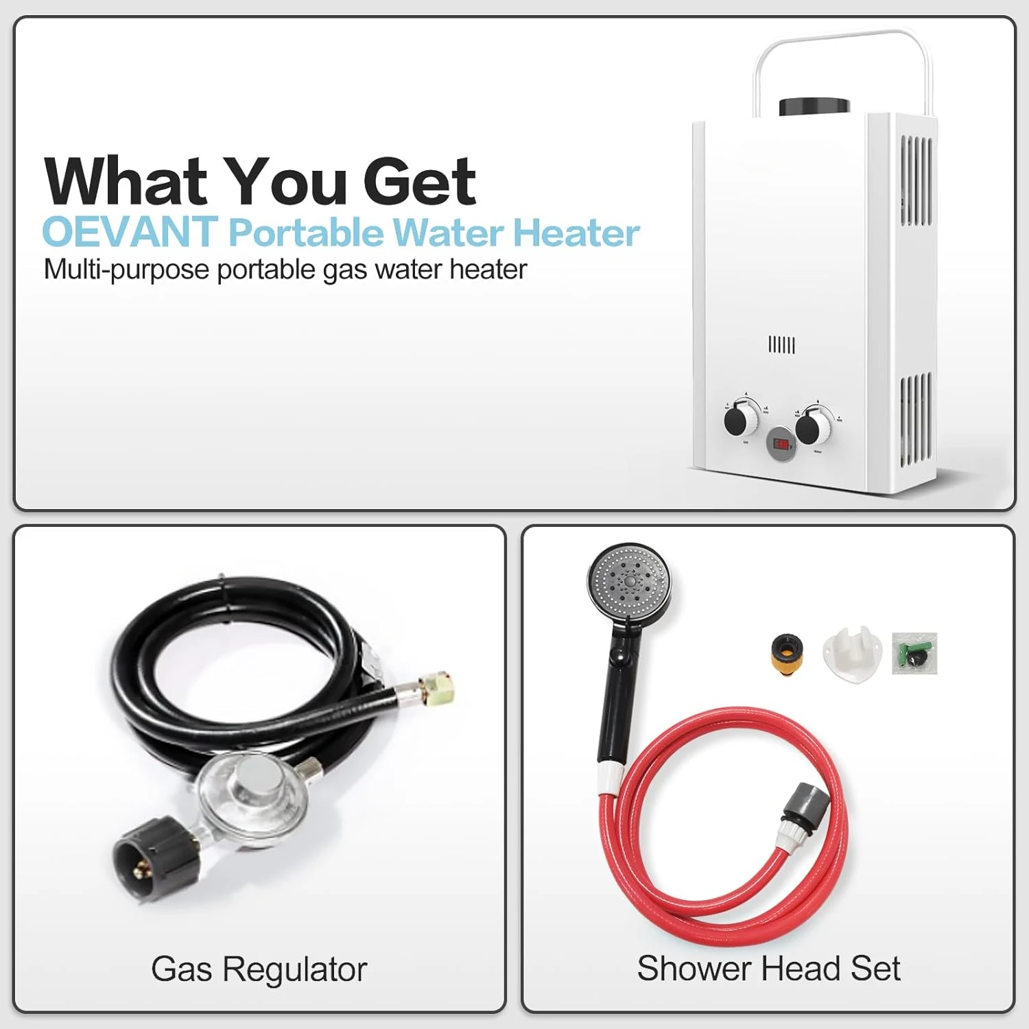 Propane Tankless Water Heater  - огляд і ціна Outdoor Camping Hot Water Heater