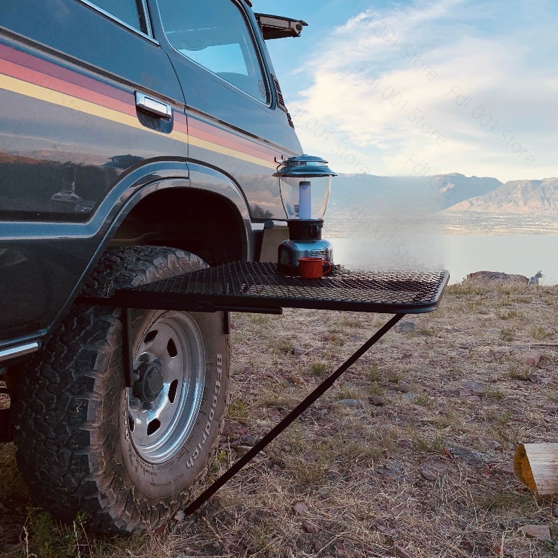 Car Camping Grill Tire Metal F - огляд і ціна Outdoor Camping Folding Table