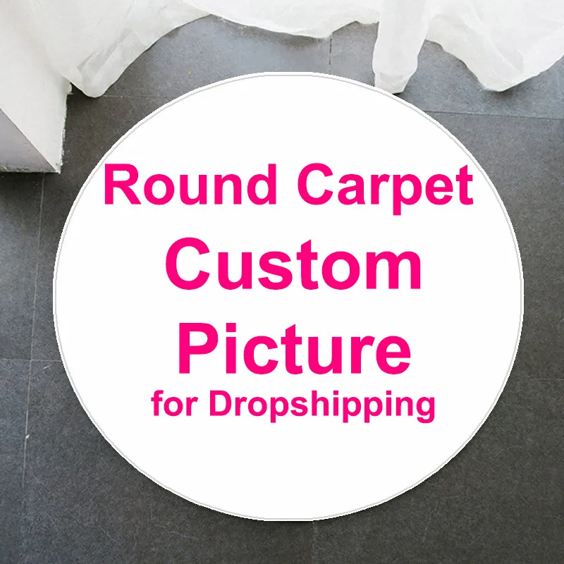 Custom circular anti-slip rug  - огляд і ціна Camping Outdoor Or Indoor