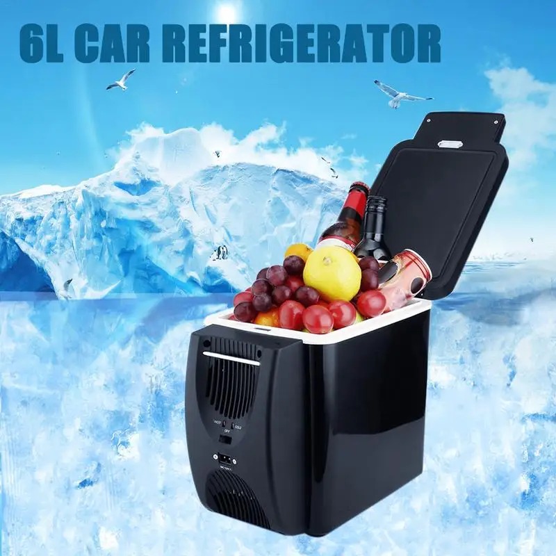 Portable Mini Car Refrigerator - огляд і ціна Outdoor Camping Fridge