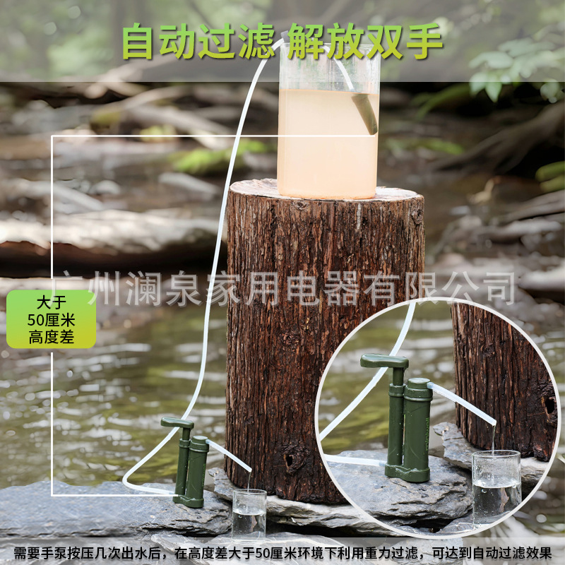 Camping Water Filters Outdoor  - огляд і ціна Portable Water Filter