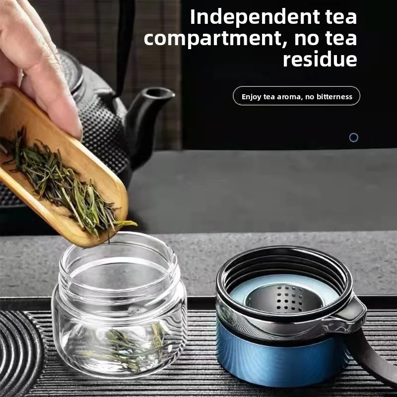 Double Layer Glass Tea Water S - огляд і ціна Portable Water Filter