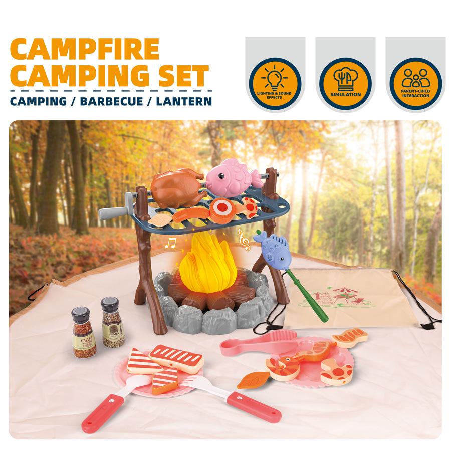 Kids Camping Tent Set Baby Pla - огляд і ціна Outdoor Camping Games