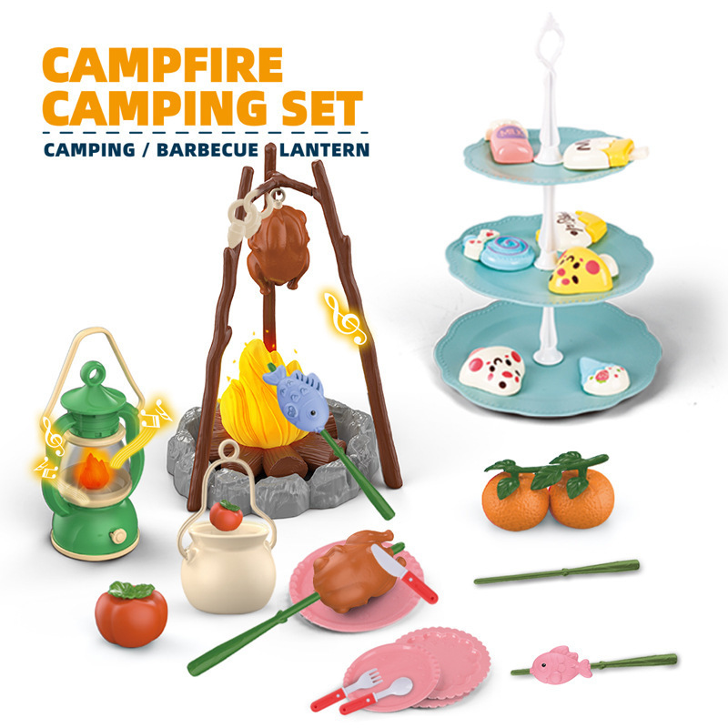 Kids Camping Tent Set Baby Pla - огляд і ціна Outdoor Camping Games