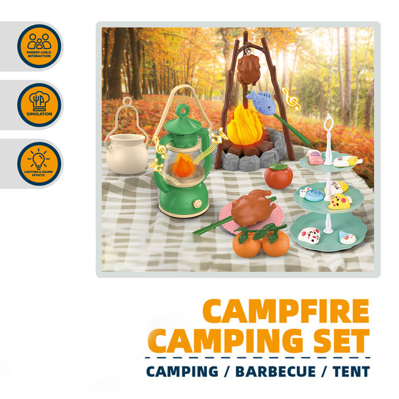 Kids Camping Tent Set Baby Pla - огляд і ціна Outdoor Camping Games