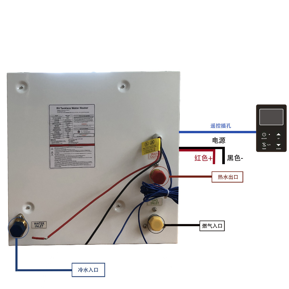 Portable Water Heater for RVs, - огляд і ціна Outdoor Camping Hot Water Heater