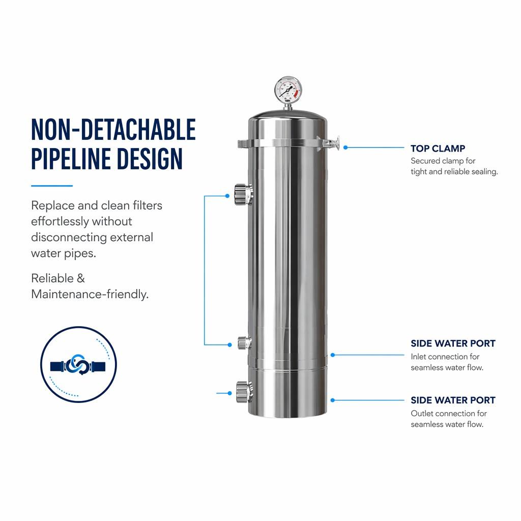 Portable 5000LPH Whole House W - огляд і ціна Portable Water Filter
