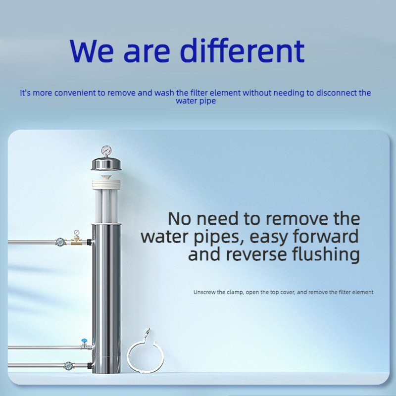 Portable 5000LPH Whole House W - огляд і ціна Portable Water Filter