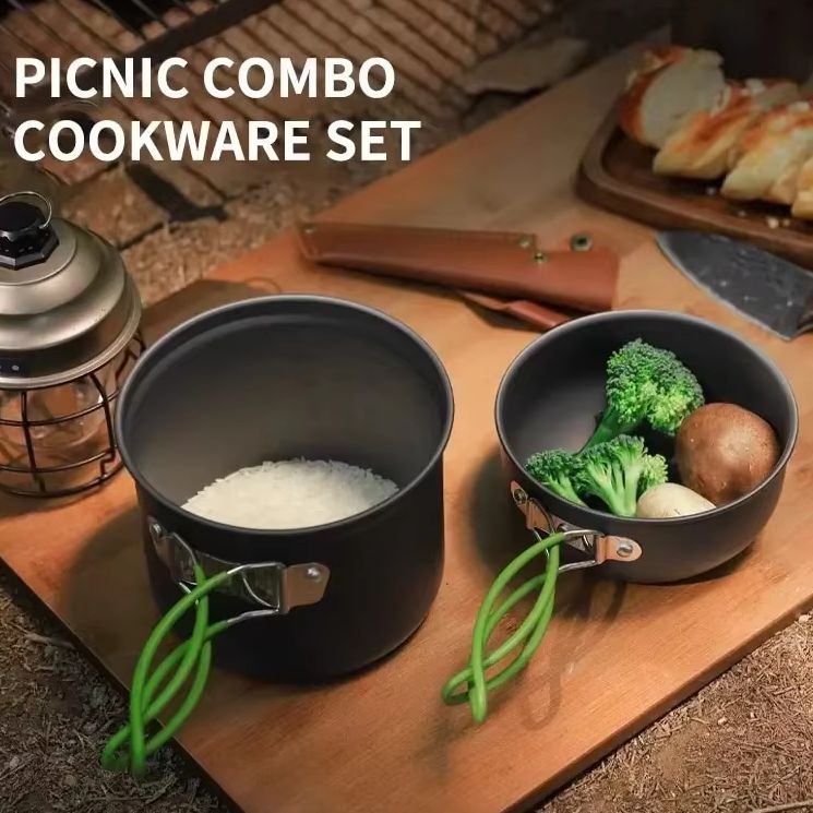 Outdoor Hiking Picnic Cookware - огляд і ціна Outdoor Camping Kitchen Set