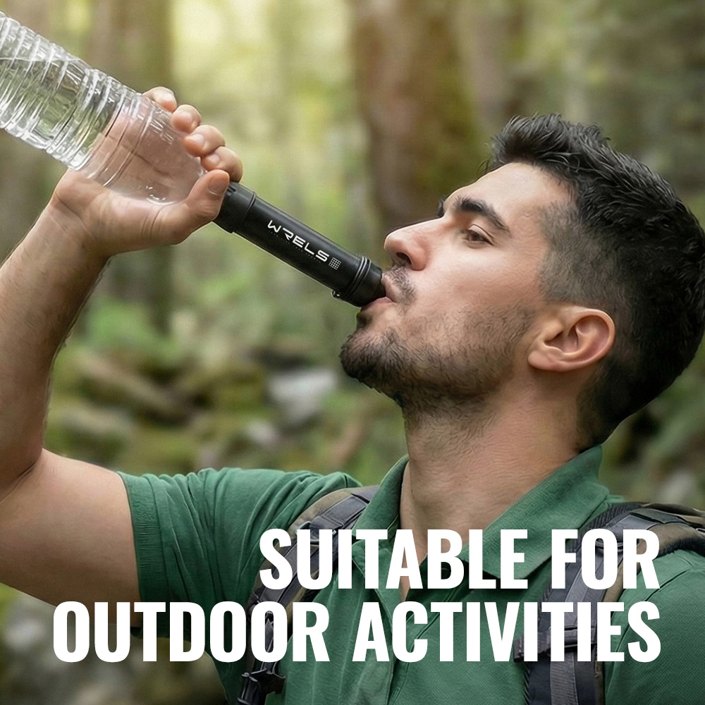WRELS Outdoor Water Purifier P - огляд і ціна Portable Water Filter