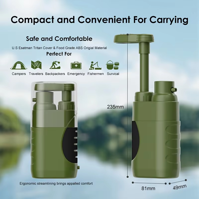 Outdoor Water Filter Direct Dr - огляд і ціна Portable Water Filter