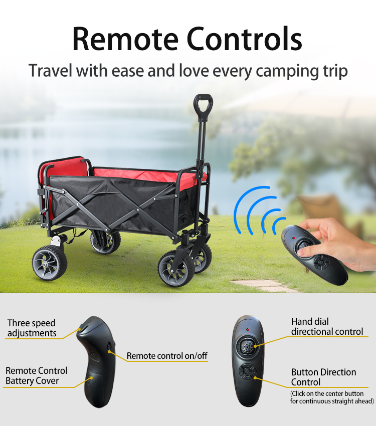 Electric Camping Wagon Cart Fo - огляд і ціна Outdoor Camping Folding Table