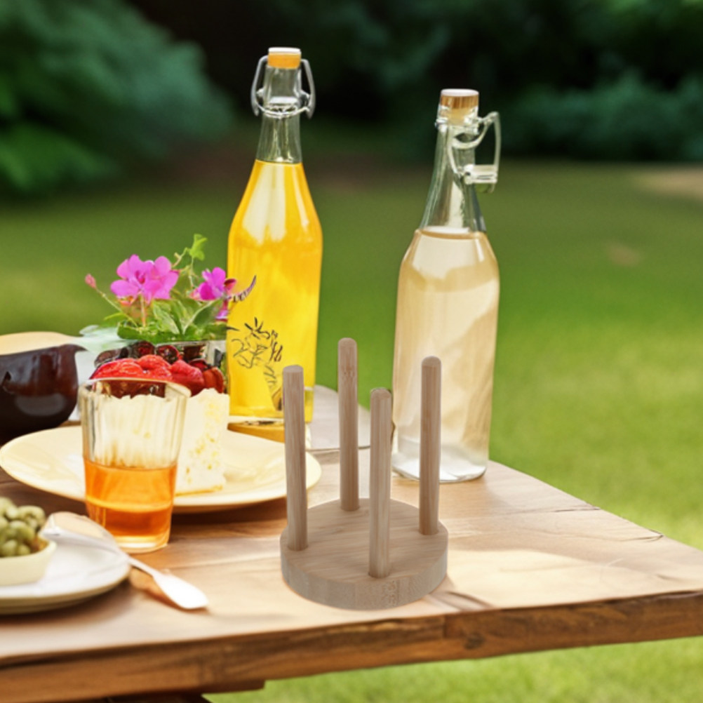 Wooden Cup Holder Compact Pape - огляд і ціна Outdoor Camping Kitchen