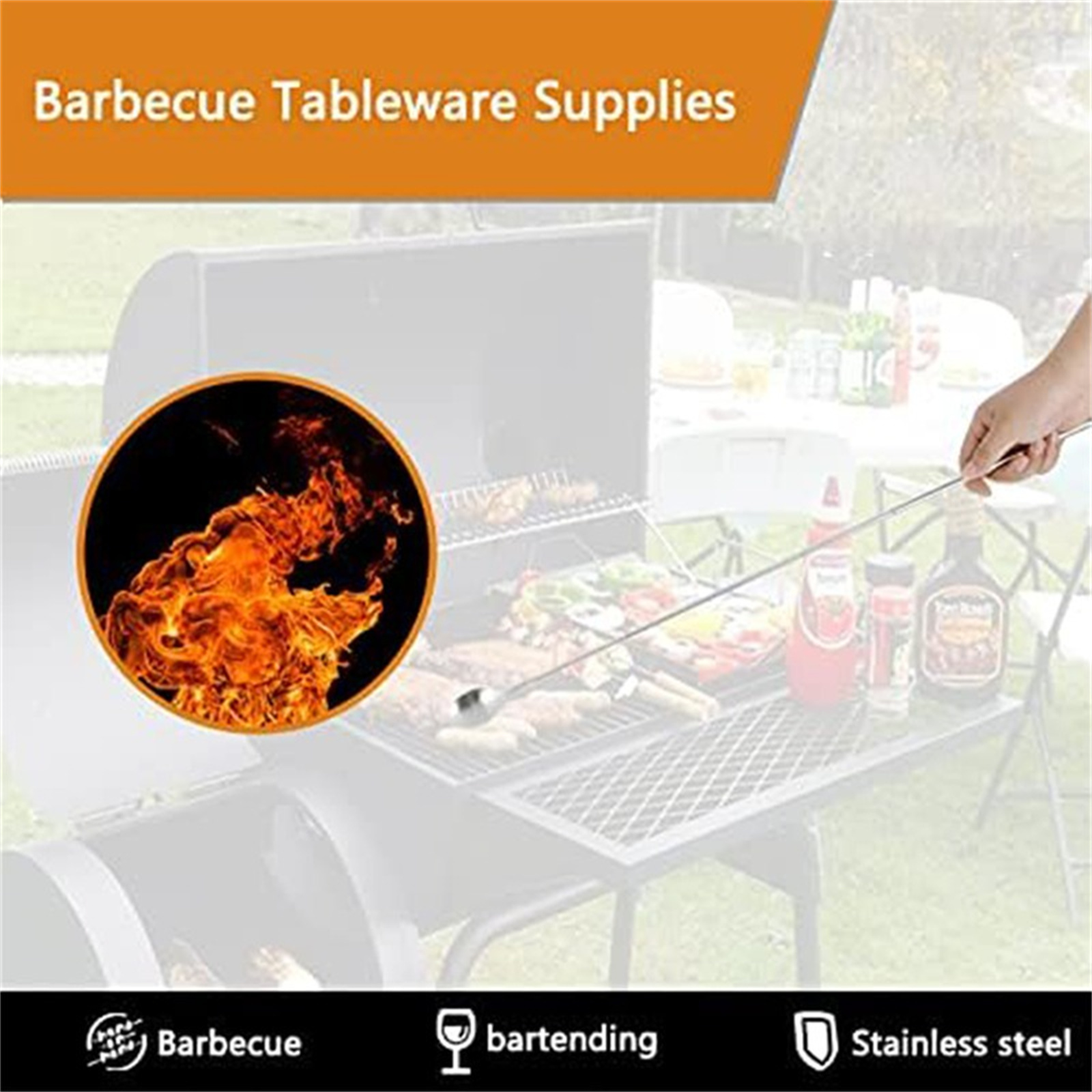 Telescopic BBQ Utensils Retrac - огляд і ціна Outdoor Camping Kitchen Set
