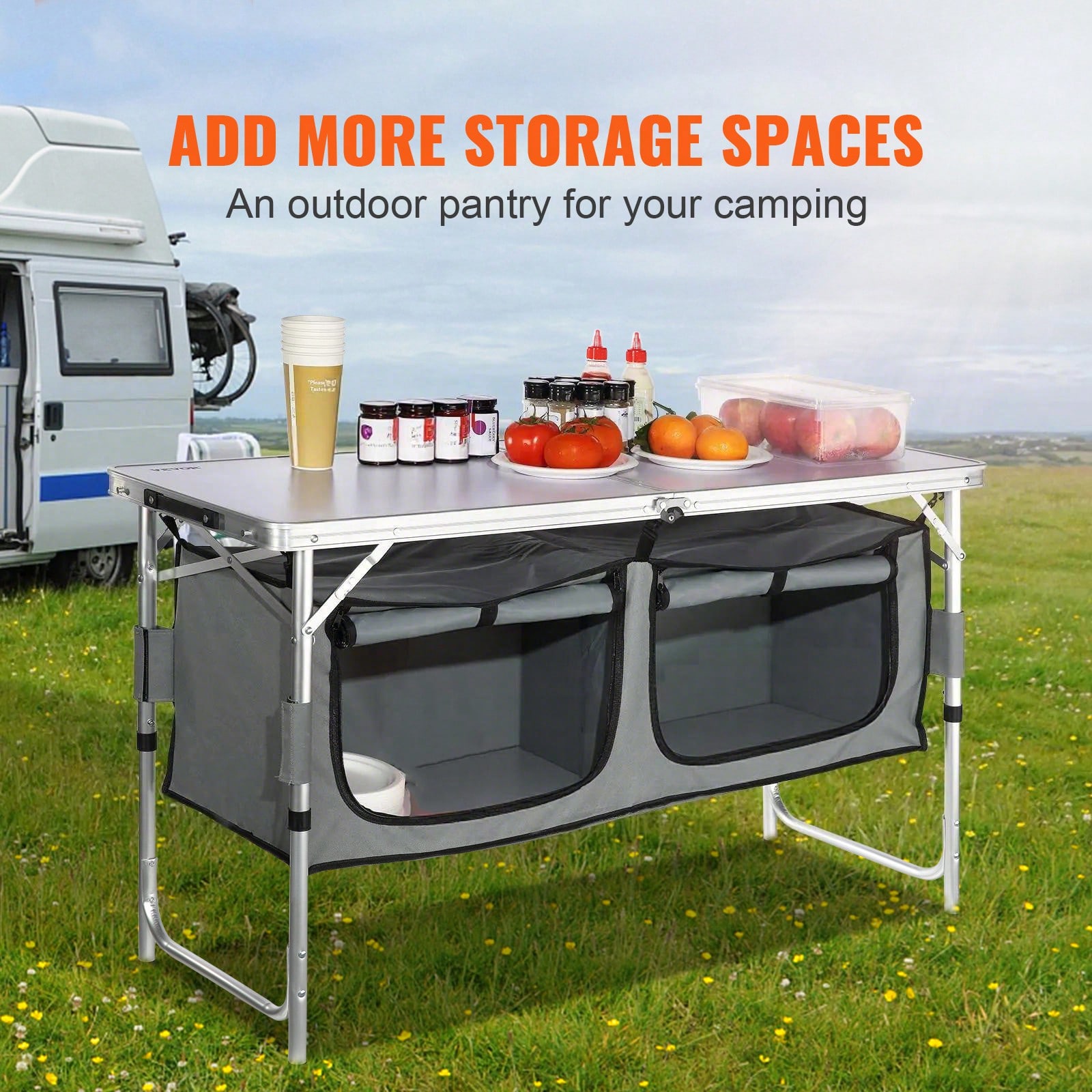 Quick‑Set‑Up Folding Camping K - огляд і ціна Outdoor Camping Kitchen Set