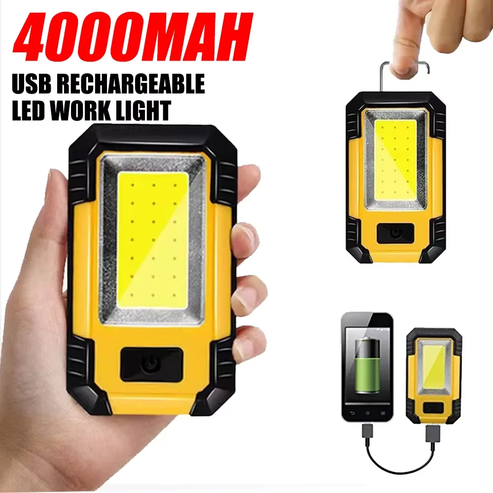 Portable 4000MaH Rechargeable  - огляд і ціна Outdoor Camping Lighting