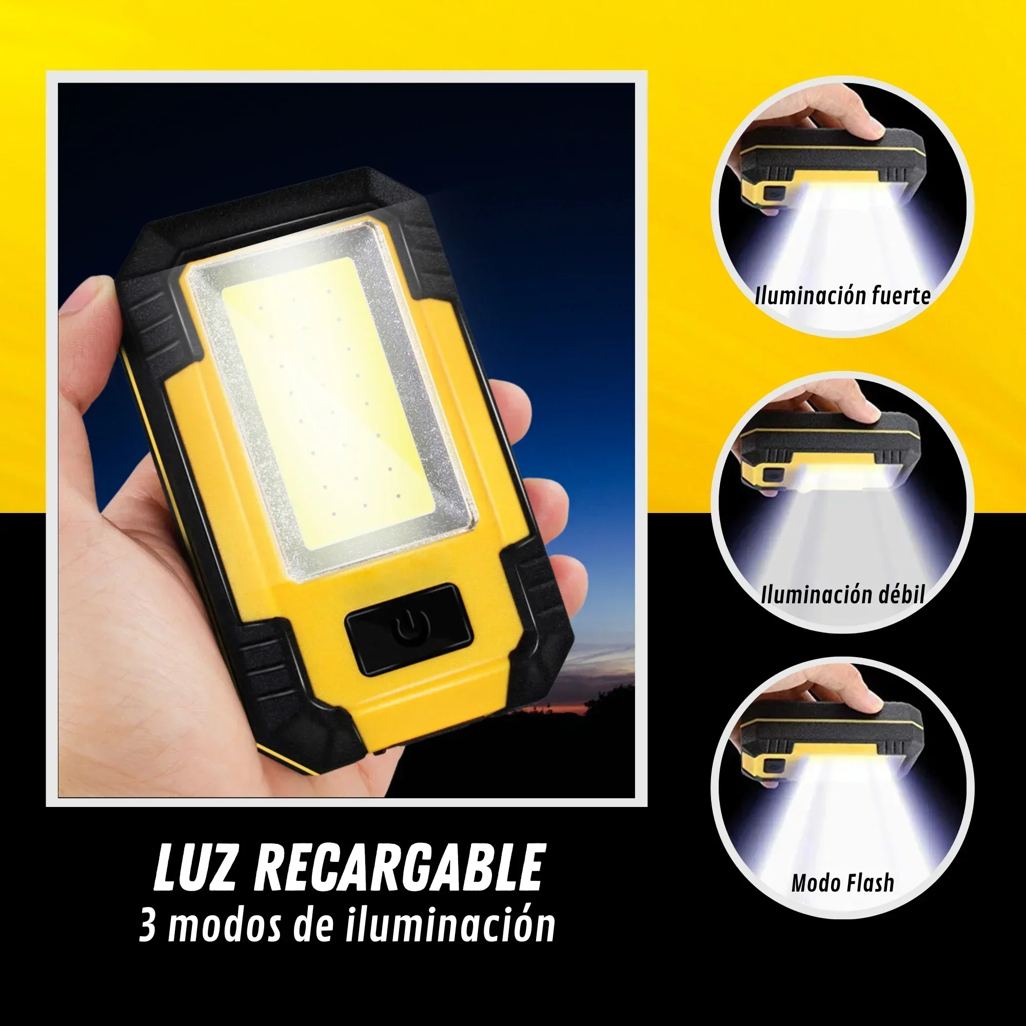 Portable 4000MaH Rechargeable  - огляд і ціна Outdoor Camping Lighting