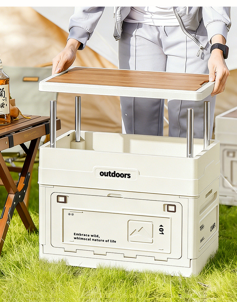 Camping Folding Storage Box Wo - огляд і ціна Outdoor Camping Folding Table