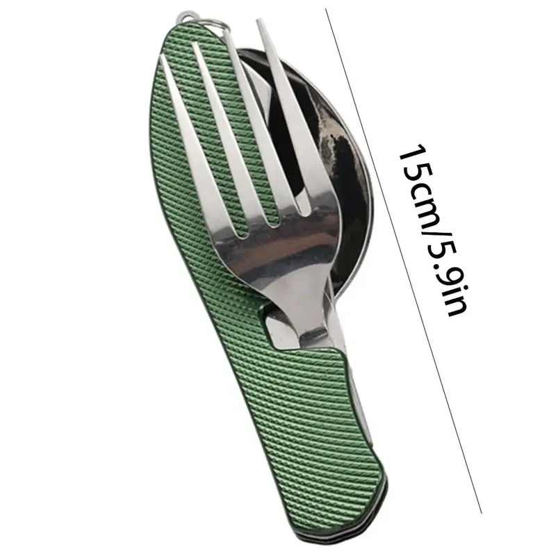 Stainless Steel Cutlery 4in1 O - огляд і ціна Outdoor Camping Games