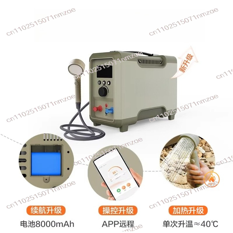 Outdoor Thermostatic Water Hea - огляд і ціна Outdoor Camping Hot Water Heater