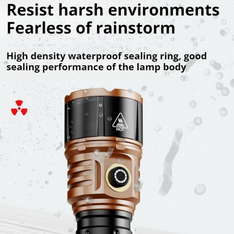 Strong Light High Power LED Fl - огляд і ціна Outdoor Camping Lighting