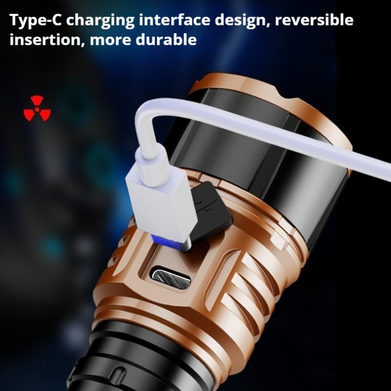 Strong Light High Power LED Fl - огляд і ціна Outdoor Camping Lighting