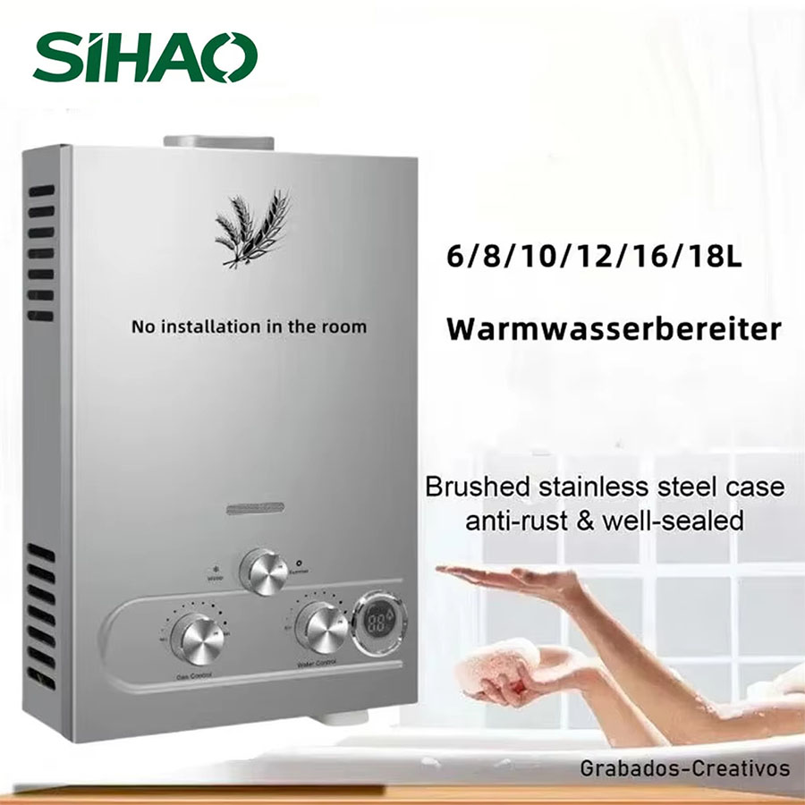 SIHAO LPG Propane Butane Lique - огляд і ціна Outdoor Camping Hot Water Heater