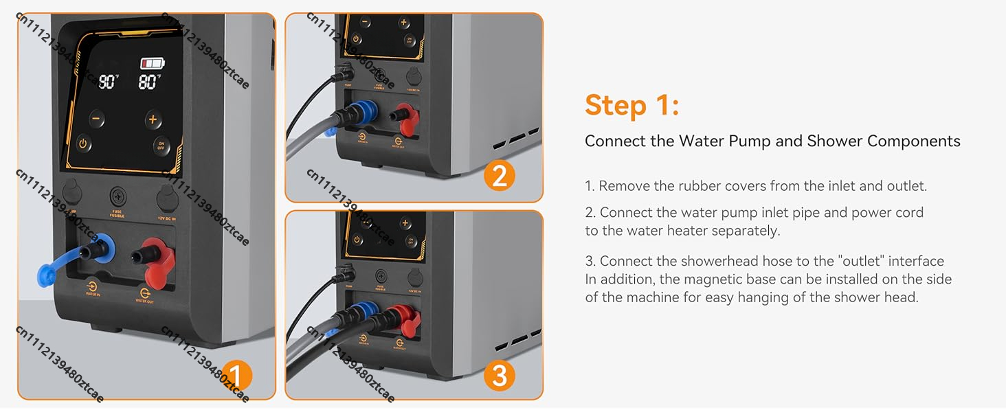 Portable Propane Instant Water - огляд і ціна Outdoor Camping Hot Water Heater