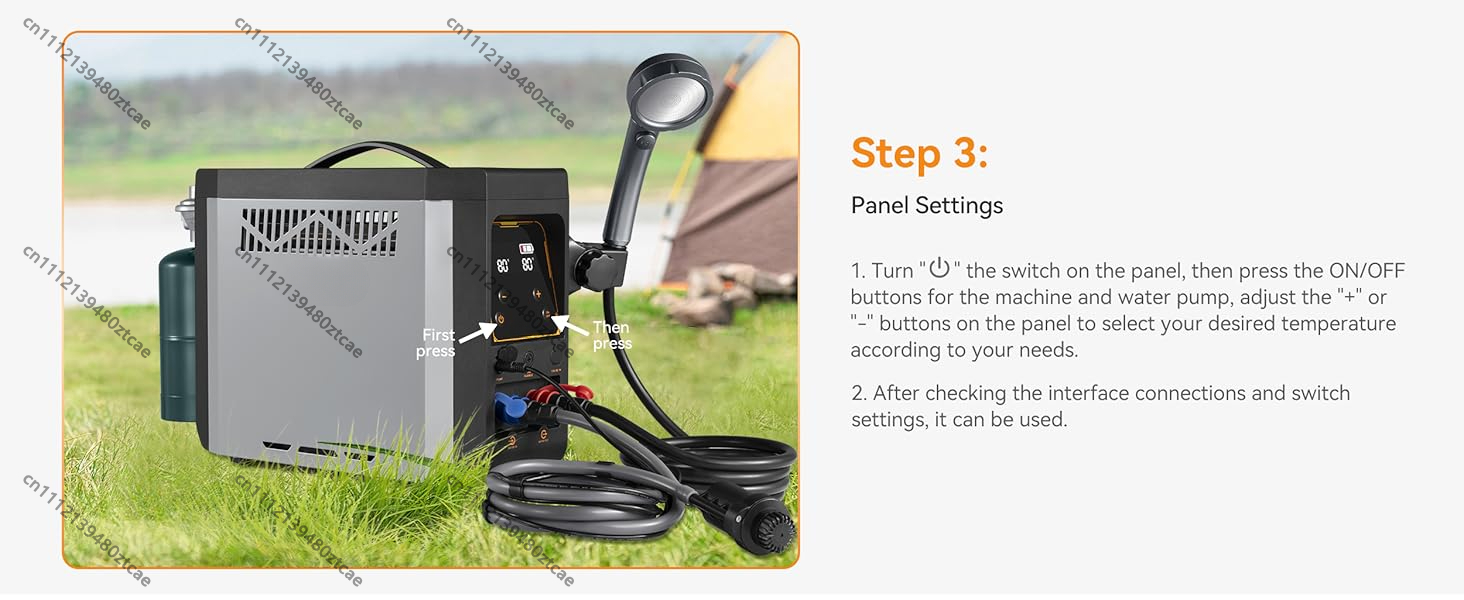 Portable Propane Instant Water - огляд і ціна Outdoor Camping Hot Water Heater
