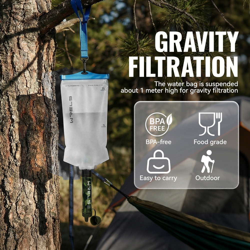 WRELS Outdoor Portable Water F - огляд і ціна Portable Water Filter