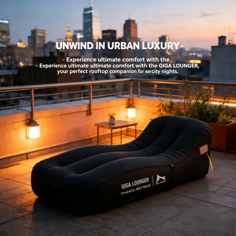 TPU Automatic Inflatable Chair - огляд і ціна Outdoor Chair Camping