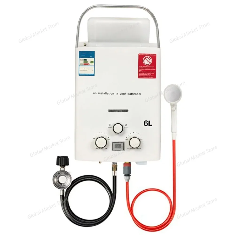 Propane LPG  Gas Tankless Wate - огляд і ціна Outdoor Camping Hot Water Heater