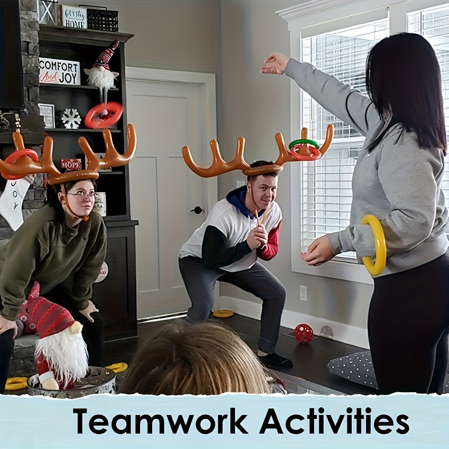 1 Set Inflatable Reindeer Horn - огляд і ціна Outdoor Camping Games