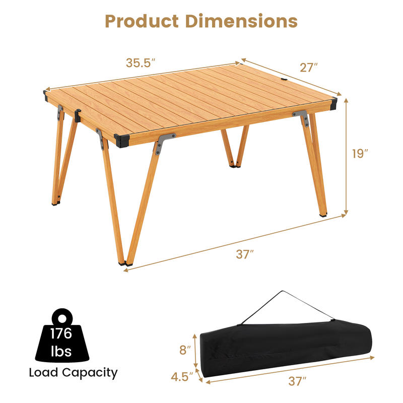 Single Folding Picnic Table 93 - огляд і ціна Outdoor Camping Folding Table