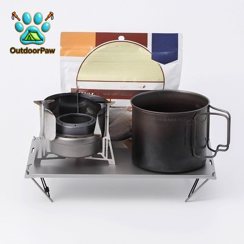 Portable Lightweight Titanium  - огляд і ціна Outdoor Camping Folding Table
